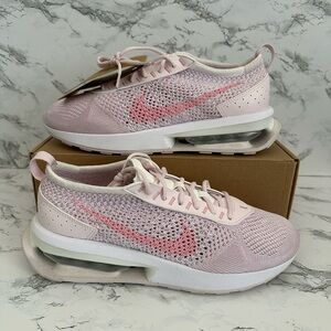 Nike Air Max Flyknit Racer Soft Pink Athletic Shoes FJ4577-100 Women’s Sizes